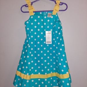 NWT Gymboree Spring Rainbow 2T Polka Dot Dress NEW